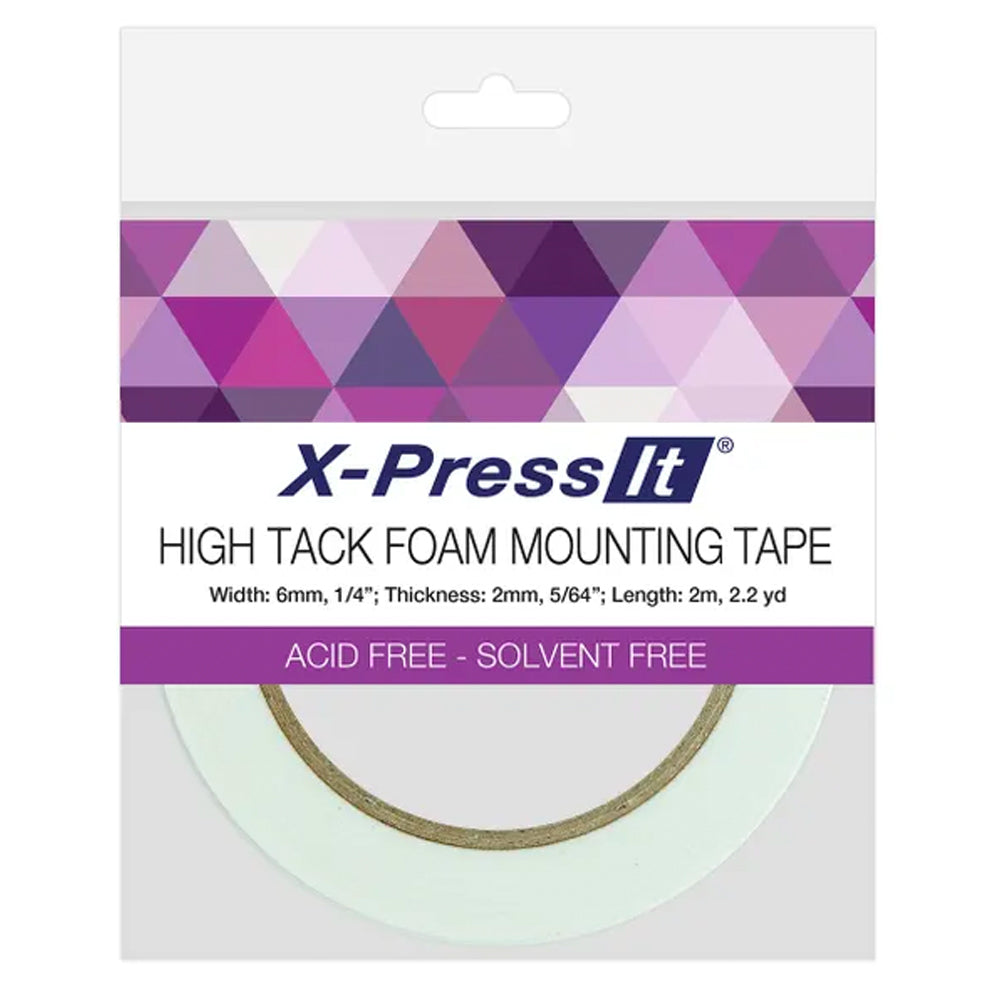 X-Press it Foam Tape 6mm wide - 2mm Thick