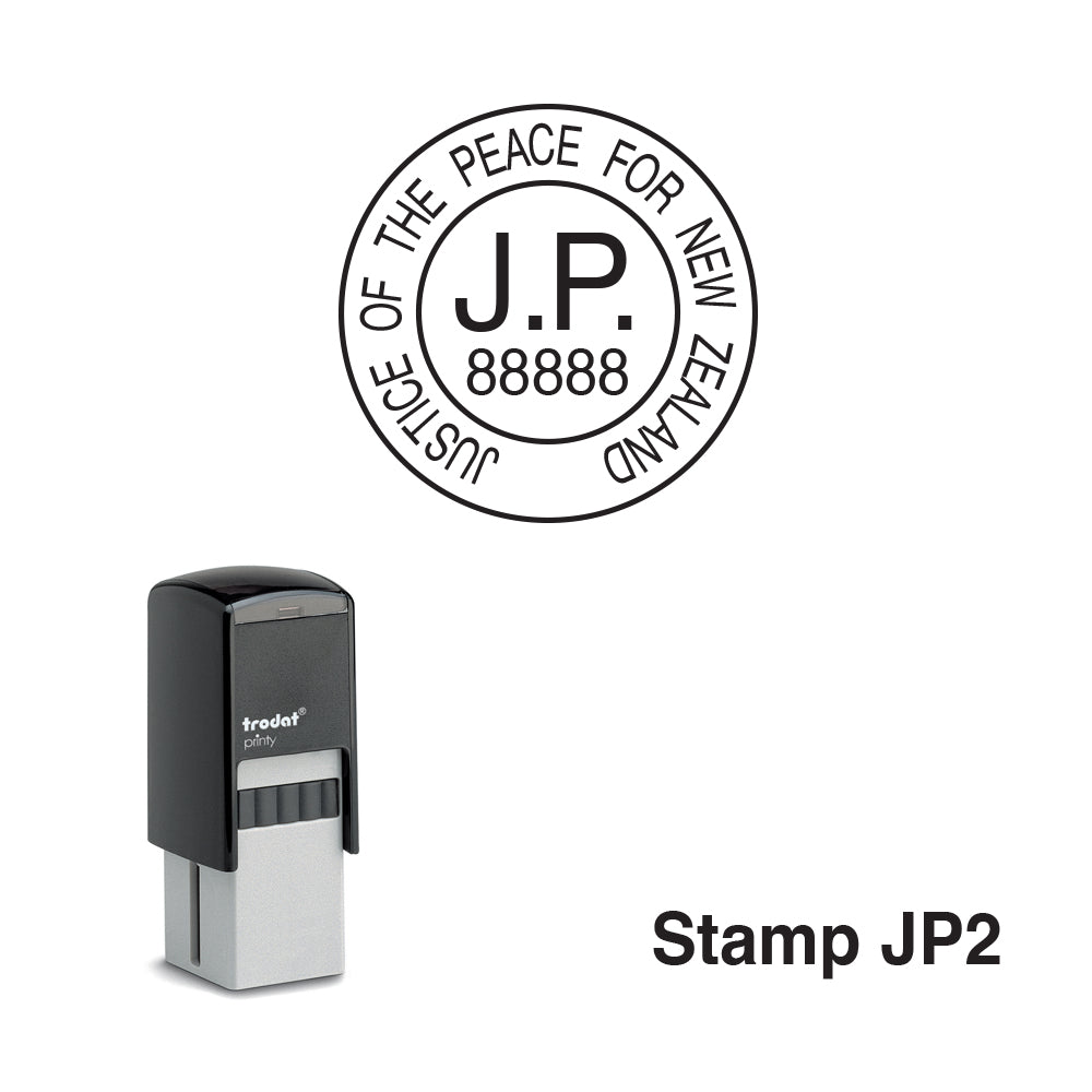 Justice of the Peace Name Stamp - Stamp JP2