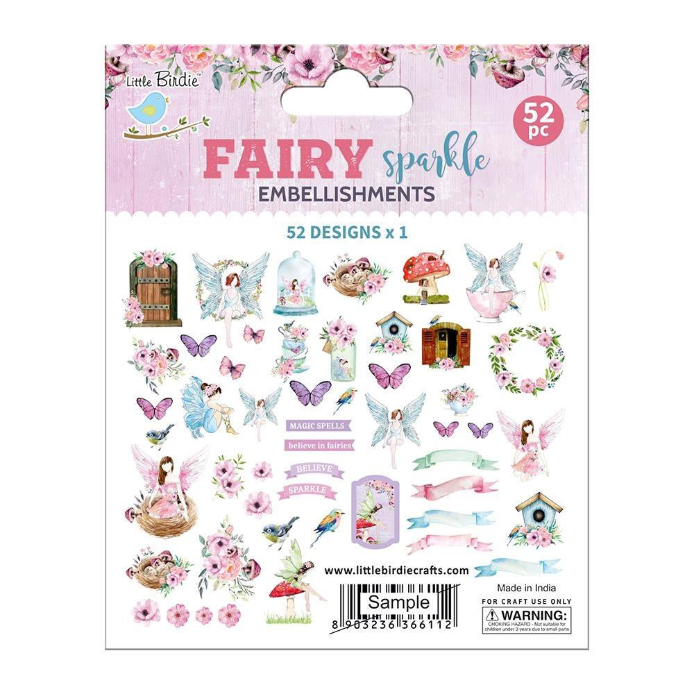 Little Birdie Ephemera - Fairy Sparkles EPHM52 79492