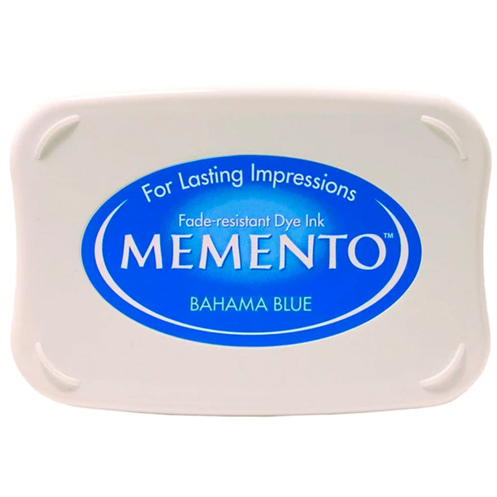 Tsukineko Memento Dye Ink Pad - Bahama Blue