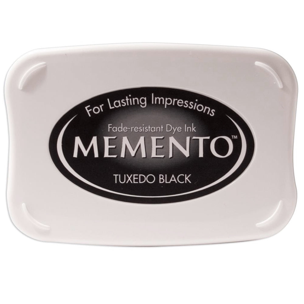 Tsukineko Memento Dye Ink Pad - Tuxedo Black