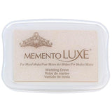 Tsukineko Memento Luxe Pigment Ink Pad - Wedding Dress White