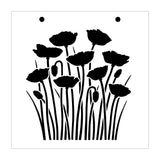 Montarga Stencil - Poppies