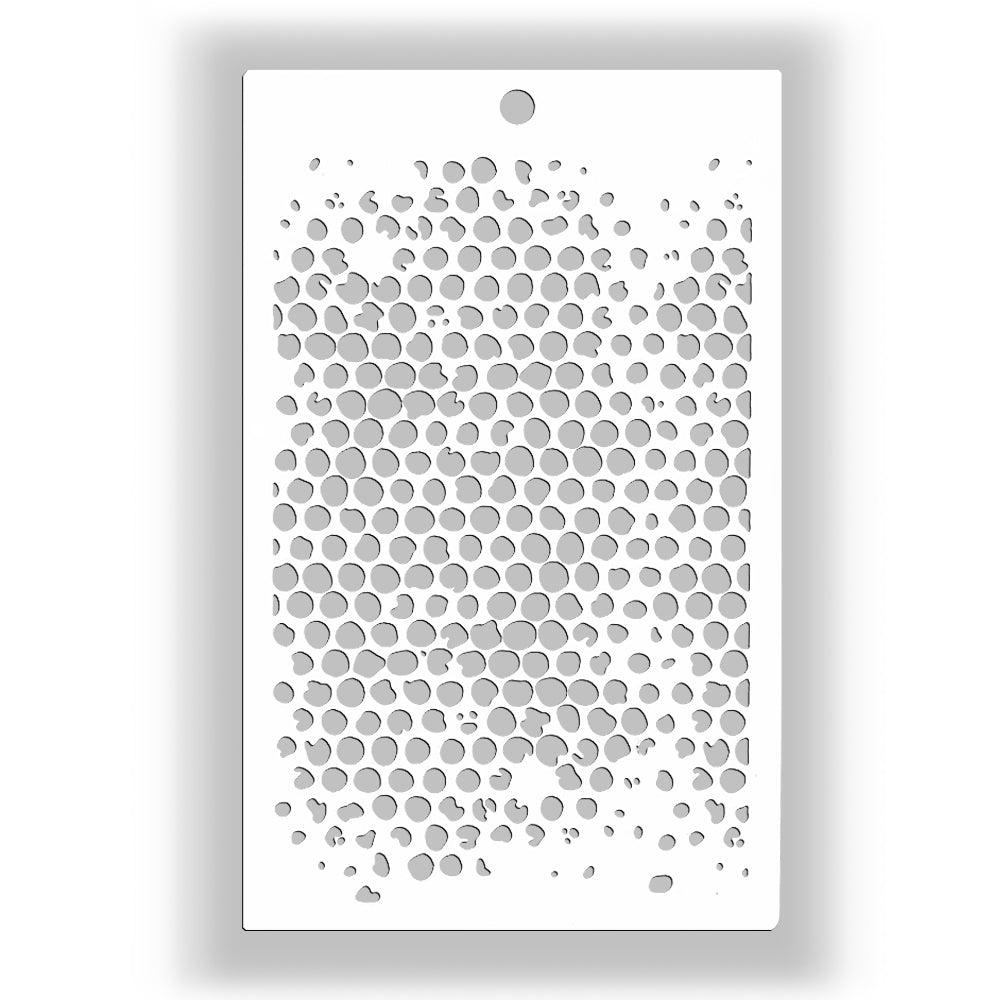 Montie's Craft Supplies Stencil - Bubbles