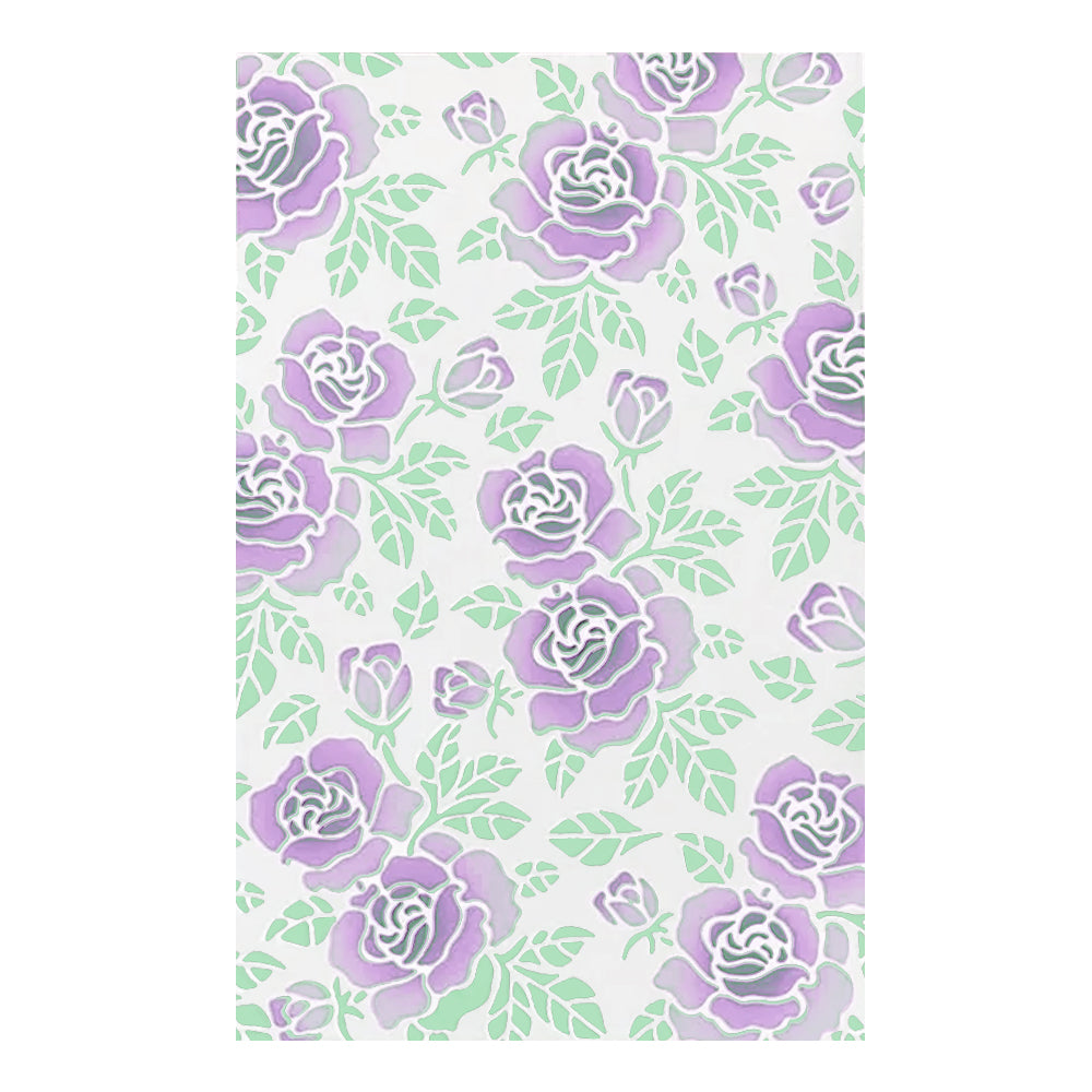 Montie's Craft Supplies Stencil - Roses