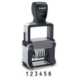 Trodat 5546 Self Inking Number Stamp - 4mm 6 Numbers