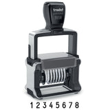 8 Numbers Across 5mm High - Self Inking Numberer Trodat 5558