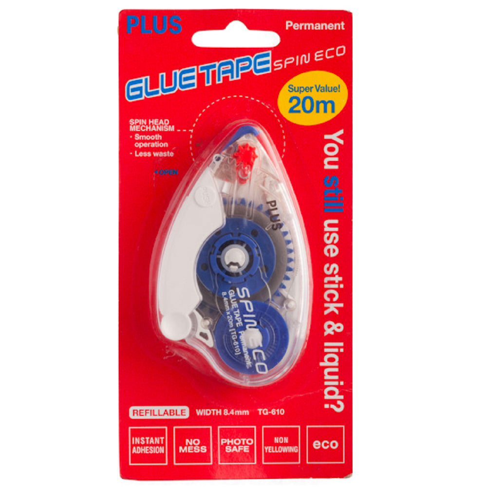 Plus Glue Tape -  Permanent PGT20