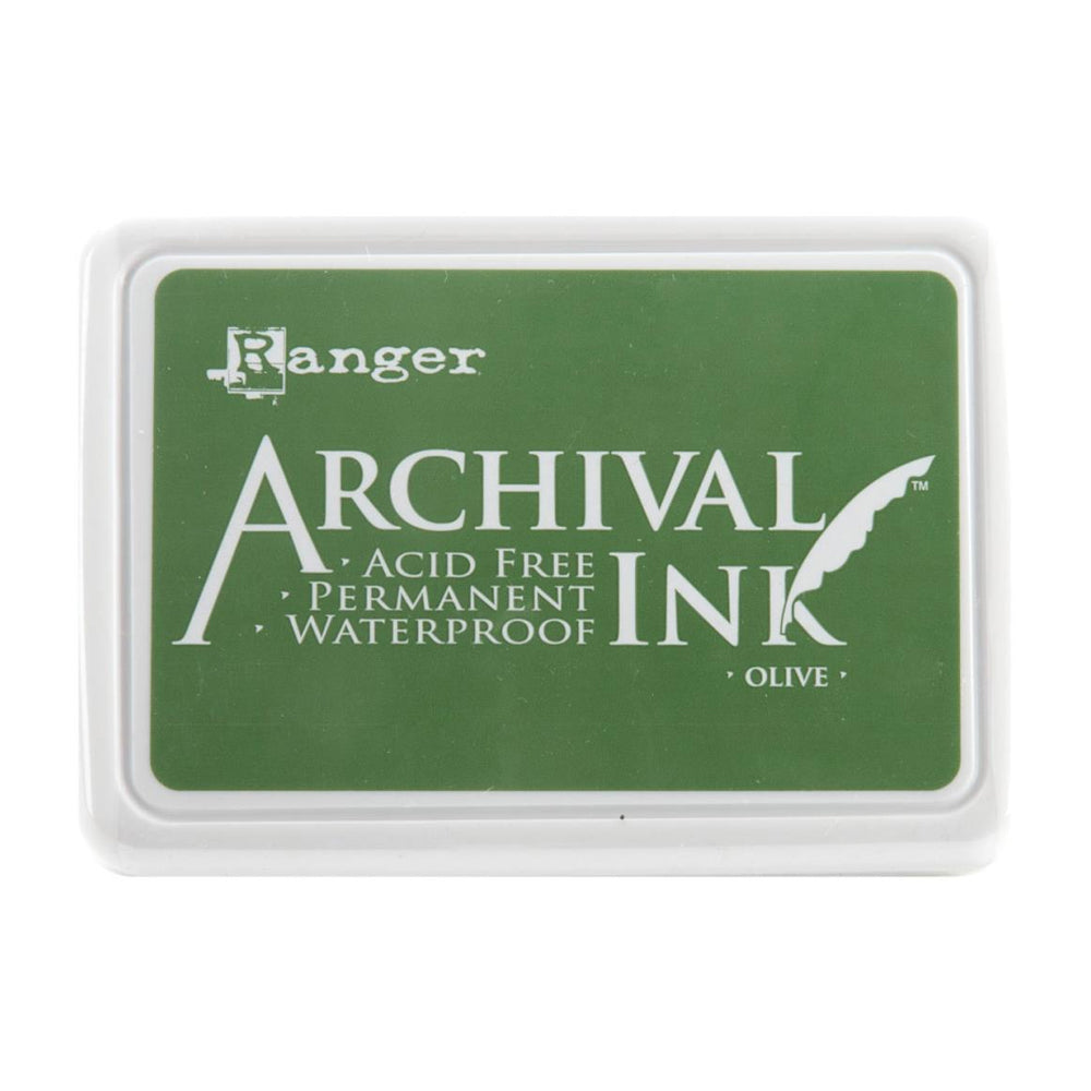 Ranger Archival Dye Ink Pad - Olive