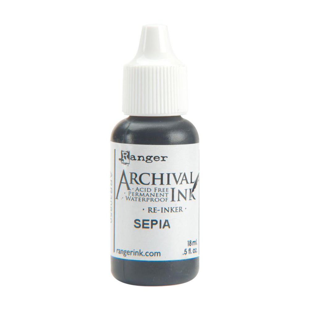 Archival Dye Reinker - Sepia