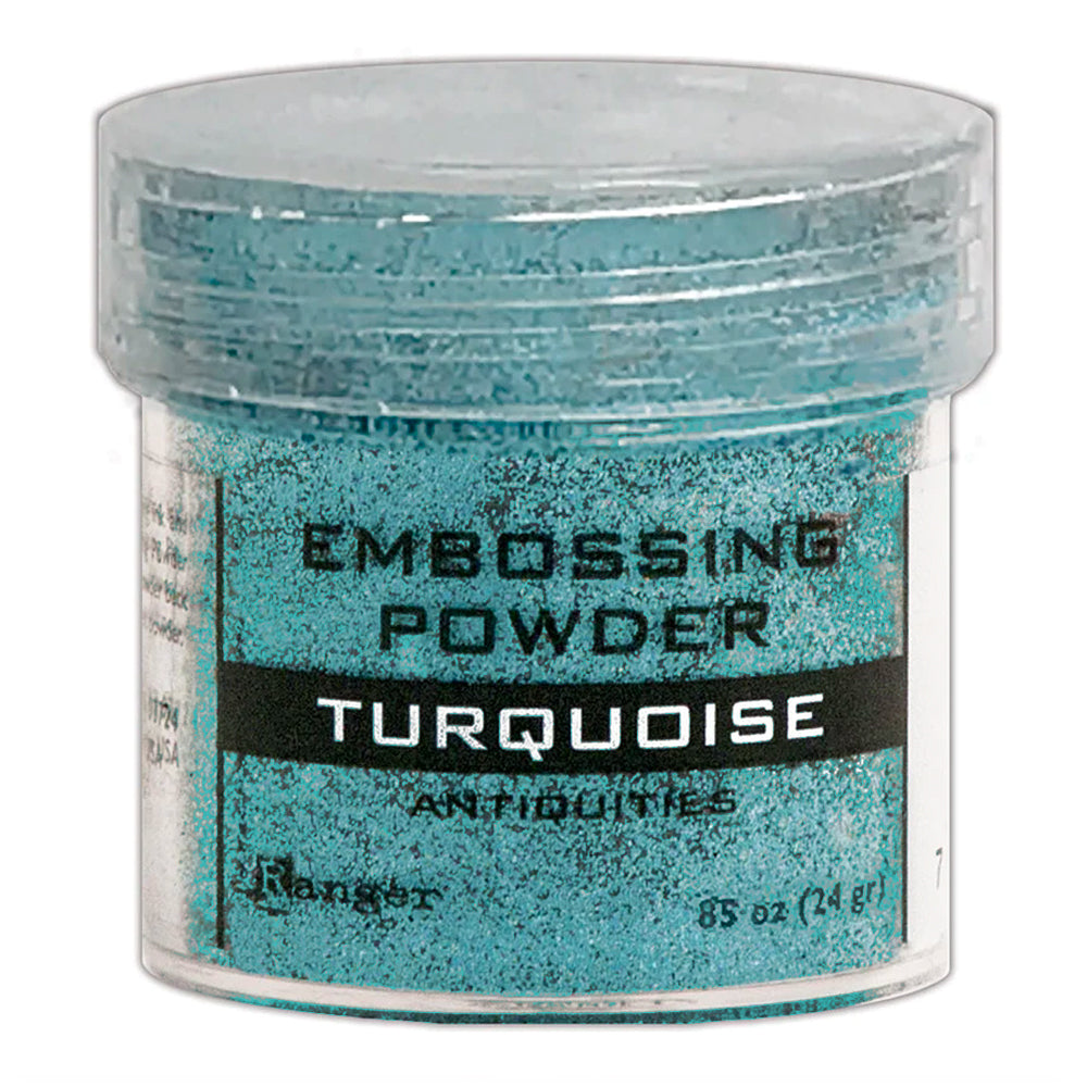 Ranger Embossing Powder -  Turquoise