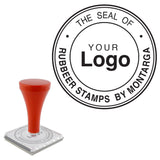 The Seal of + Logo Stamp - L15