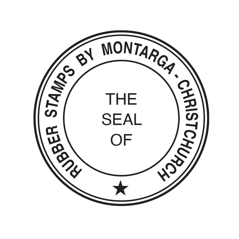 The Seal of - Long Title Stamp - L15