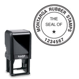 The Seal of + Number Stamp - 4924