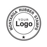 Round Seal Stamp + Logo - 4924