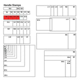 S12 Vue Stamp - Custom Handle Stamp 15 x 60mm