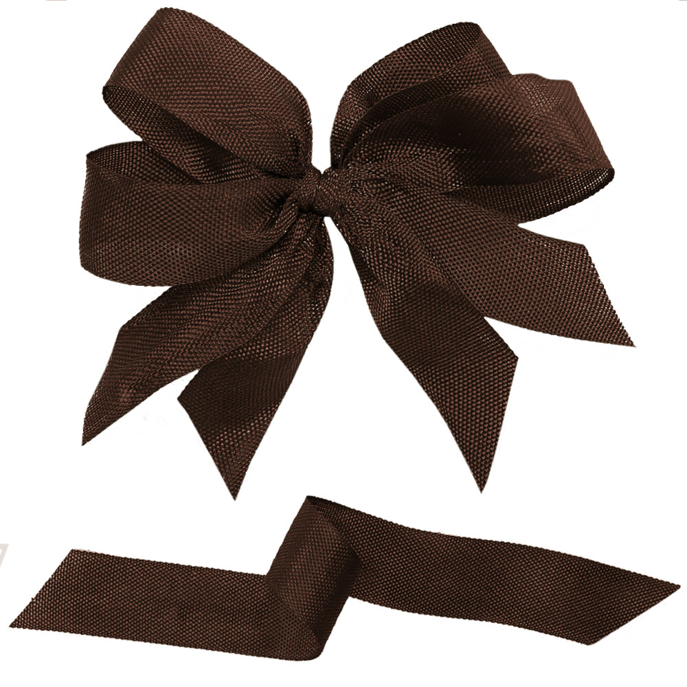 132 Warm Dark Brown Seam Binding Ribbon - 3 metres