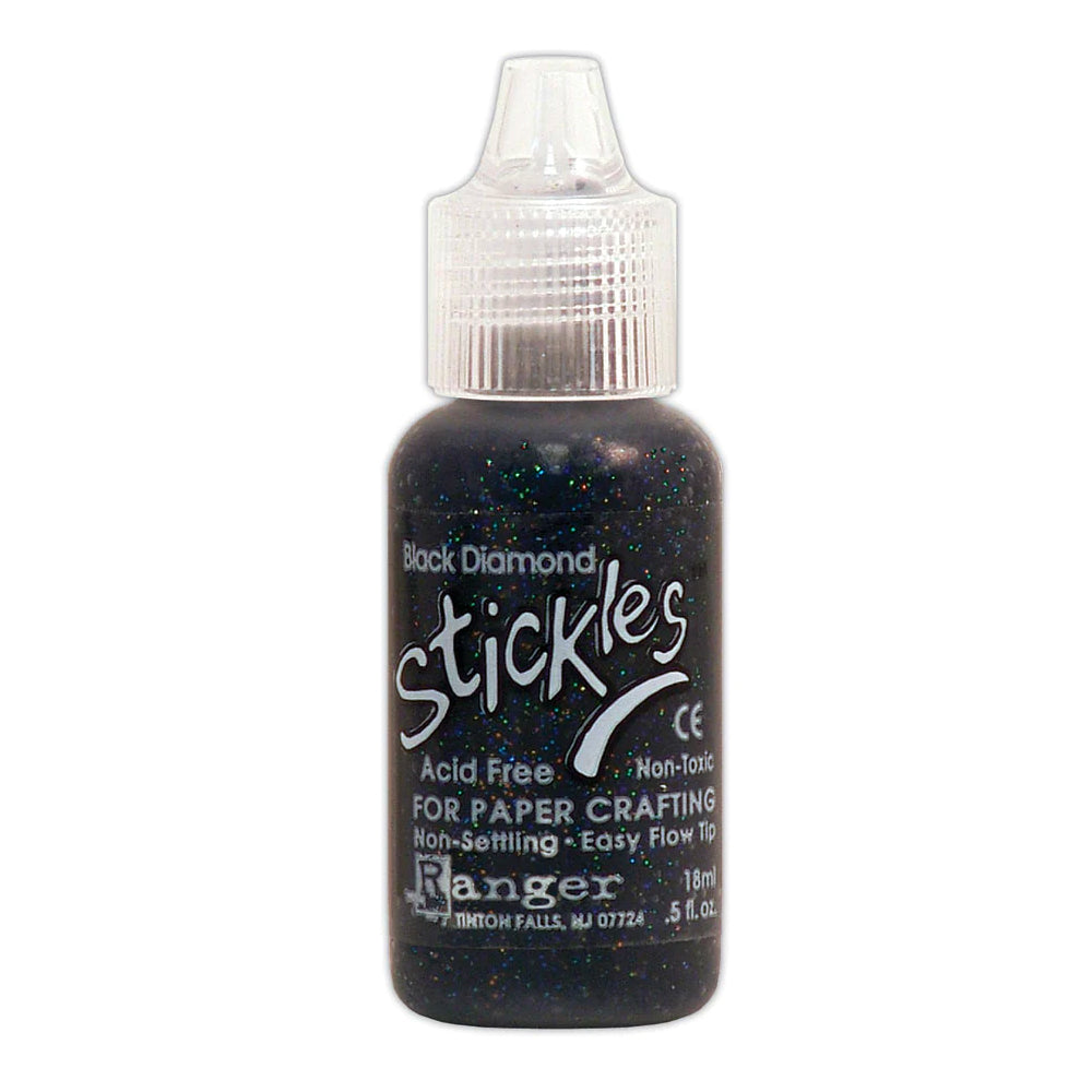 Ranger Stickles Glitter Glue - Black Diamond