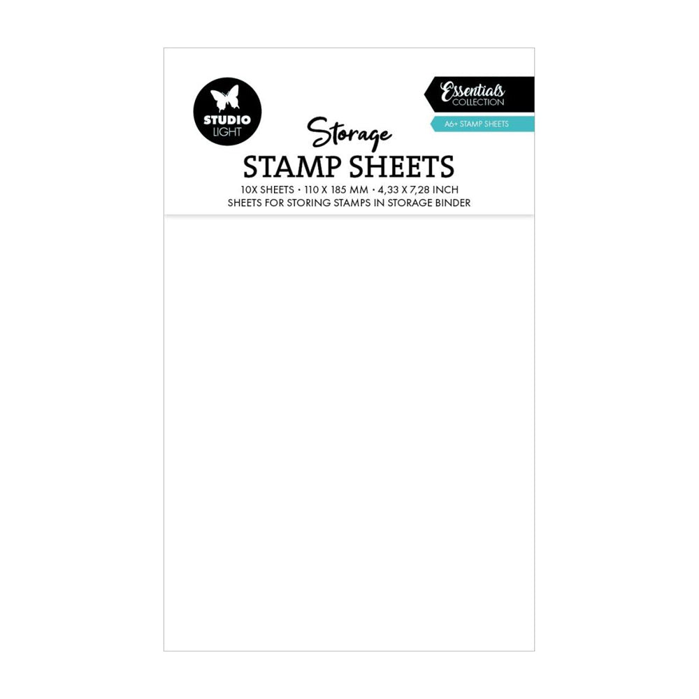 Studio Light Essentials Storage Stamp Sheets - A6 SL-TO-STOR07