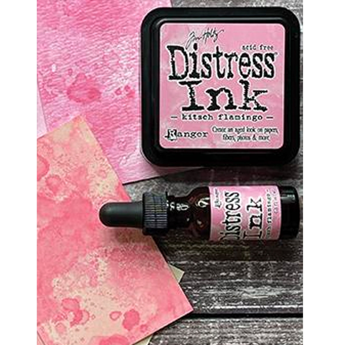 Tim Holtz Distress Dye Ink Pad - Kitsch Flamingo