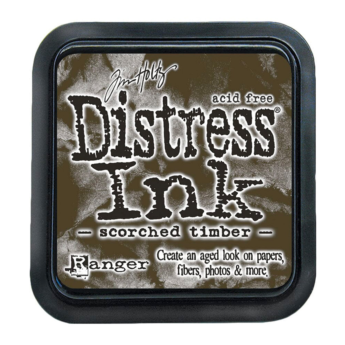 Tim Holtz Distress Dye Ink Pad - Scorched Timber