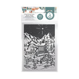 Tonic Studios 3D Embossing Folder - A Very Festive Fayre - Winter Village