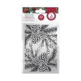 Tonic Studios 3D Embossing Folder - Timeless Tidings - Pinecone Parade