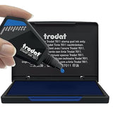 Trodat 7011 Ink Bottle - Blue