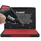 Trodat 7011 Ink Bottle - Red