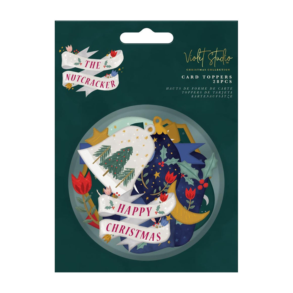 Violet Studio Die Cut Card Toppers - The Nutcracker GARAGE SALE