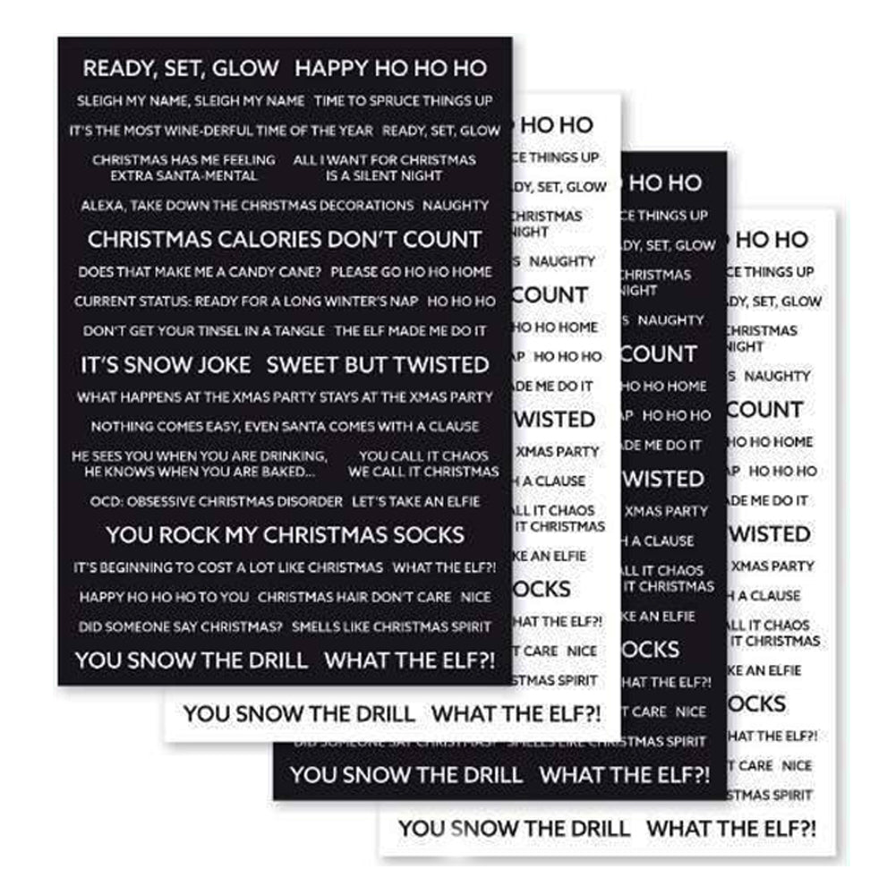 Wordies Happy Ha Ha Ha Sentiment Sheets - CEW010