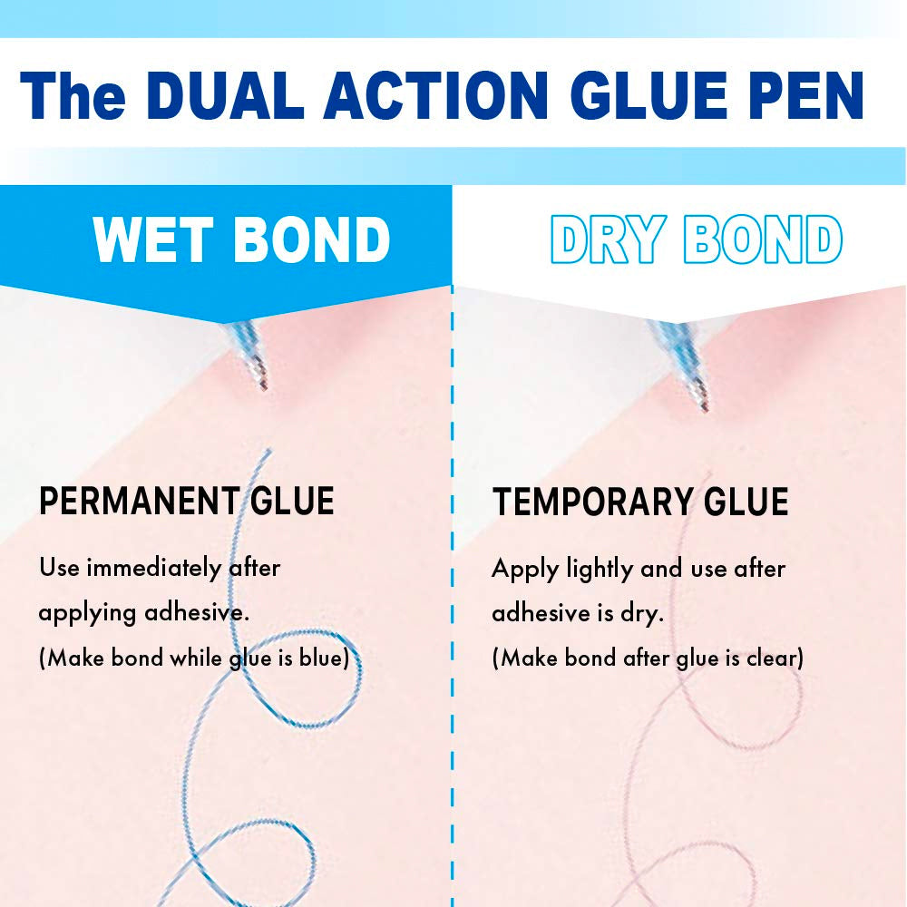 Zig 2 Way Glue Pen - Ball Point