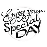 0245 E - Special Day Rubber Stamp