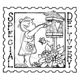 0360 C - Special Delivery Rubber Stamp