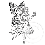 0870 GG - Fairy Rubber Stamp
