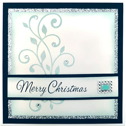Card Sample - Christmas Swirl
