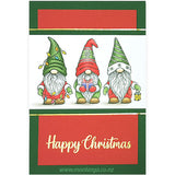 Card Sample - Three Christmas Gnomes