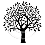 3282 D or G - Tree Rubber Stamps