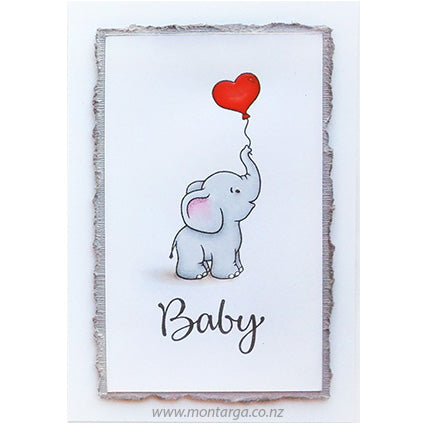 3142 B - Baby Rubber Stamp