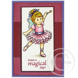 3536 GG - Fairy Girl Rubber Stamp