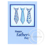 3030 E - Father's Day Rubber Stamp