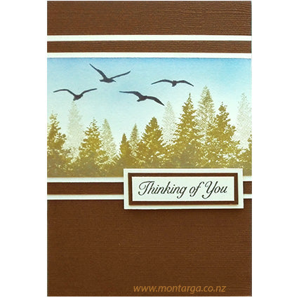 3615 BB - Seagulls Rubber Stamp