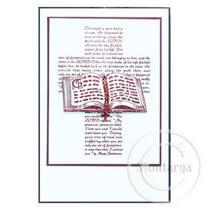 2817 E - Bible Rubber Stamp