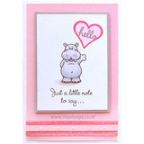 3439 C - Outline Heart Rubber Stamp