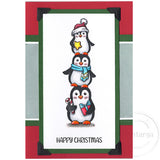 2409 B - Happy Christmas Rubber Stamp