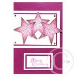 3425 F - Star Rubber Stamp