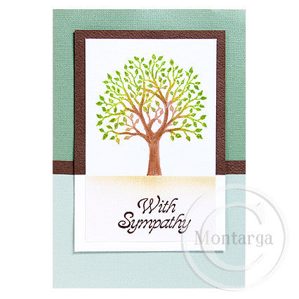 3282 D or G - Tree Rubber Stamps
