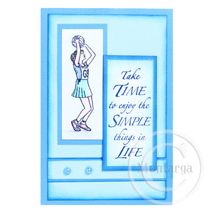 2736 FF - Simple Things In Life Rubber Stamp