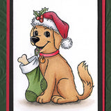 Card Sample - Christmas Dog