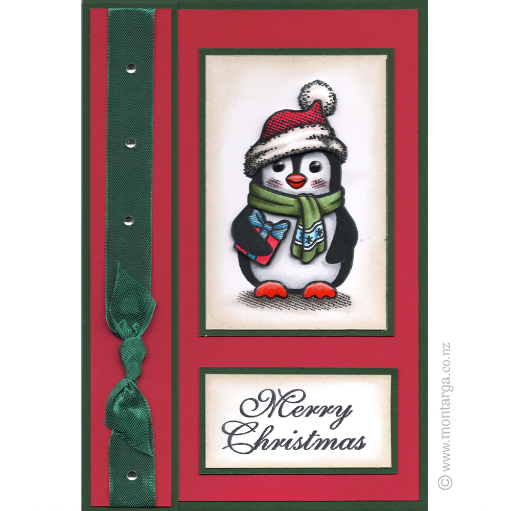 Greeting Cards 10pk - Christmas Red